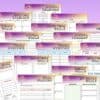 Side Hustle Planner Freelance Small Business Printable Entrepreneur Budget Goals Roadmap Digital Work from Home Side Job Social Media Orders - Image 2