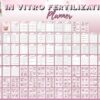 IVF Planner TTC Journal Fertility Journey Infertility Organizer Pregnancy Printable Maternity Digital Download Baby Expecting New Mom - Image 3