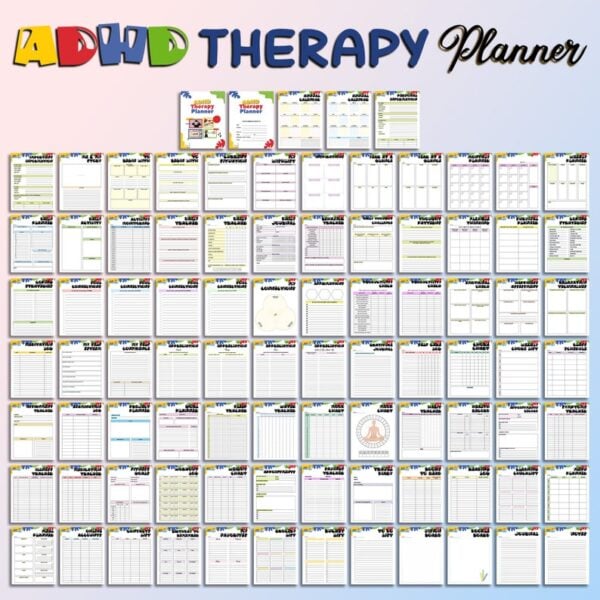The Ultimate ADHD Therapy Planner - Image 4