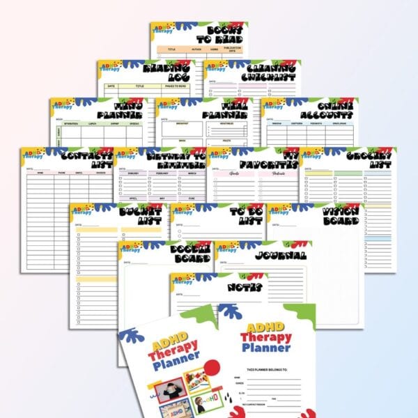 The Ultimate ADHD Therapy Planner - Image 3