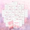 Ultimate 2024 2025 Planner New Year Tracker Yearly Monthly Weekly Daily Hourly Overview Goal Goals Printable Resolution Calendar Digital - Image 3