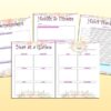 Goals Planner Printable Life Productivity Digital Finances Career Relationships Slay Your Goals Setting Habit Tracker Yearly Monthly Weekly - Image 8