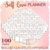 Self Compassion Planner Inner Healing Self Love Kindness Journal Self Care Mindfulness Wellbeing Positivity Anti Anxiety Self Reflection