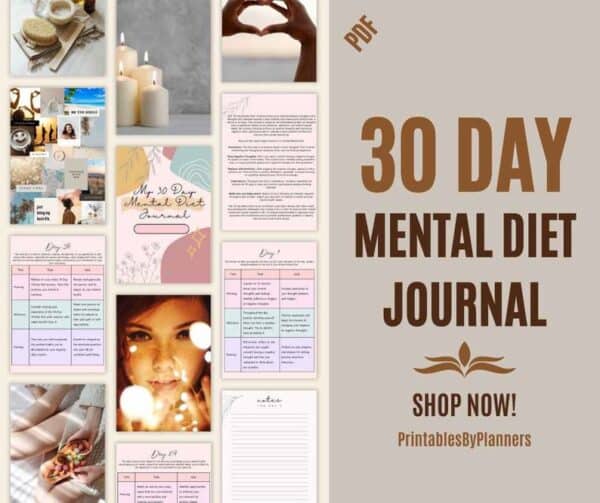 30 Day Mental Diet Journal